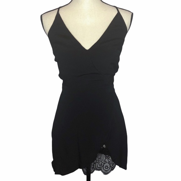 Lovers + Friends X REVOLVE Black Soulmate Mini Dress Women's XS - Picture 3 of 15